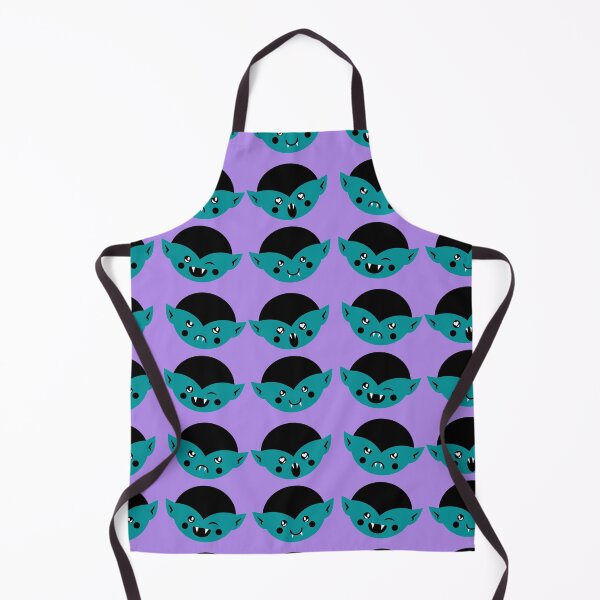 Item preview, Ocean Teal and Lavender Vampire Pattern designed and sold by Jelly Turnip.