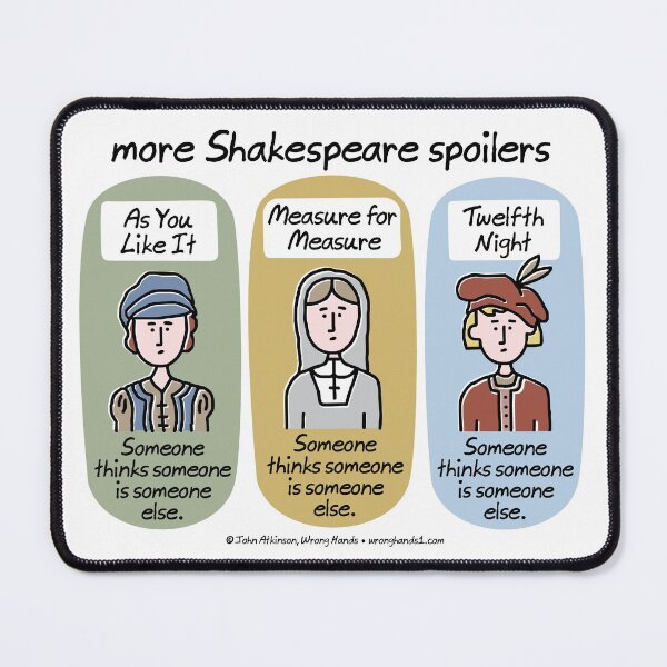 Item preview, more Shakespeare spoilers designed and sold by WrongHands.
