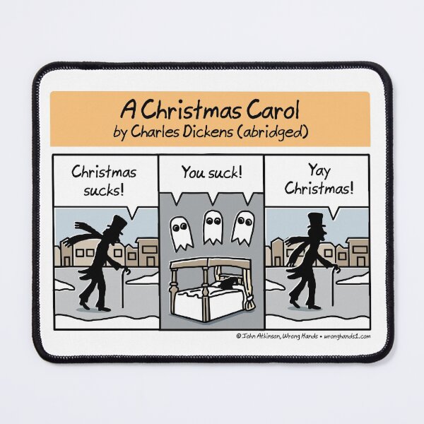 Item preview, A Christmas Carol (abridged) designed and sold by WrongHands.