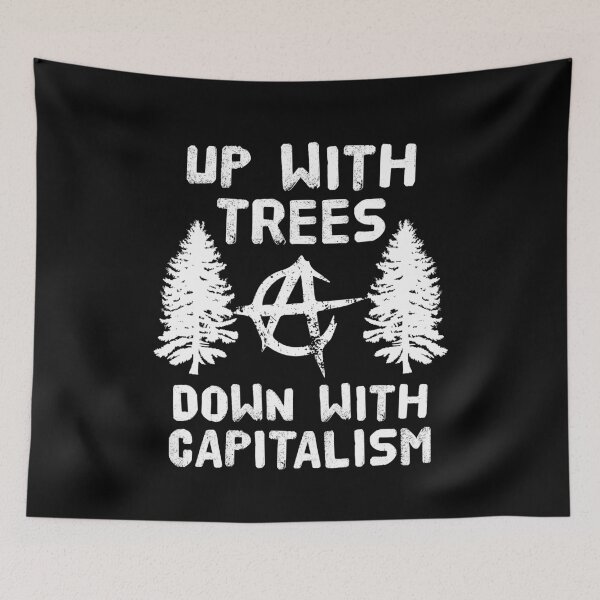Item preview, Democratic Socialist Plant Trees Anti-Capitalism Protest  designed and sold by The Junto Shop.