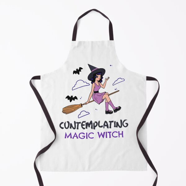Item preview, Contemplating magic witch. designed and sold by DesignedBySnip.