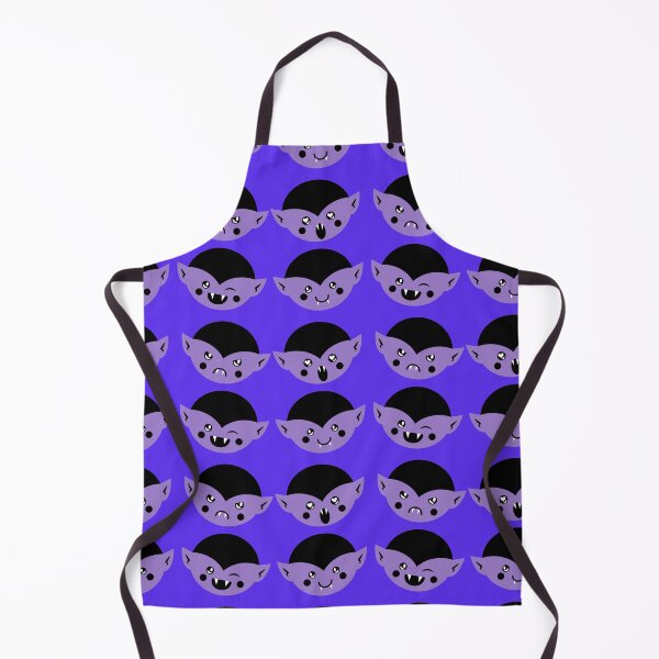 Item preview, Heather Purple and Violet Vampire Pattern designed and sold by Jelly Turnip.