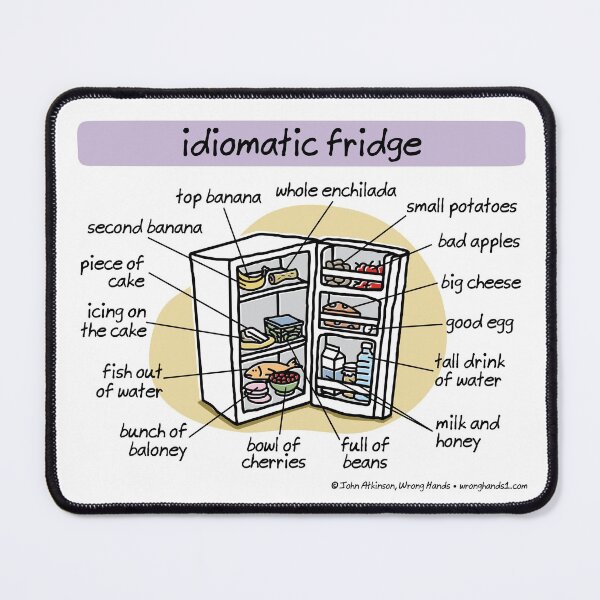 Item preview, Idiomatic fridge designed and sold by WrongHands.