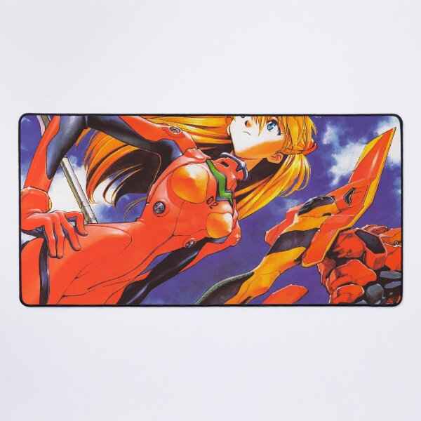 "Evangelion Asuka" Mouse Pad for Sale by terpres Redbubble
