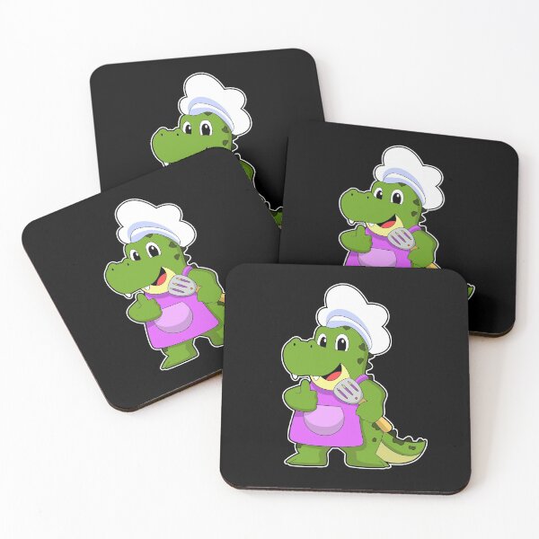Item preview, Crocodile as Cook with Spatula designed and sold by Snabdesign84.