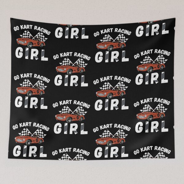 Item preview, go kart racing girl designed and sold by ronaldsonou.