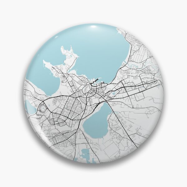 Item preview, Tallinn City Map of Estonia - Circle designed and sold by deMAP.