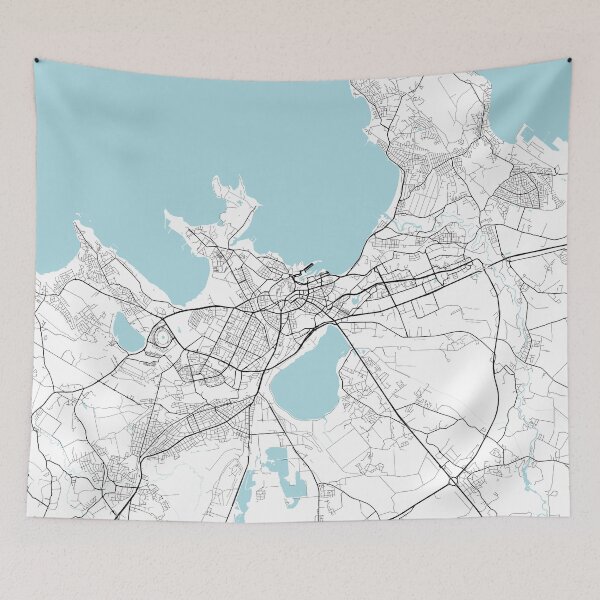 Item preview, Tallinn City Map of Estonia - Circle designed and sold by deMAP.