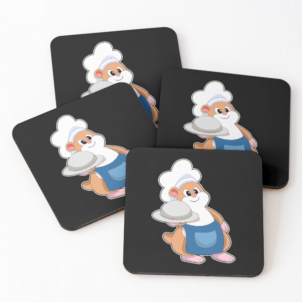 Item preview, Hamster as Cook with Platter designed and sold by Snabdesign84.