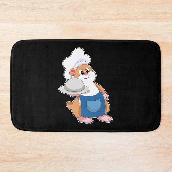 Item preview, Hamster as Cook with Platter designed and sold by Snabdesign84.