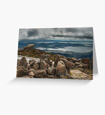 Clouds over Hobart Greeting Card