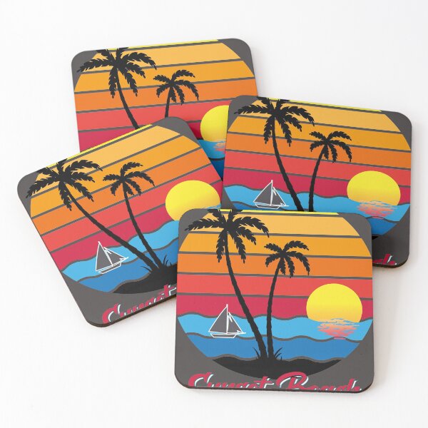Item preview, sunset beach summer designed and sold by designer-02.