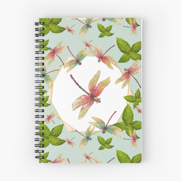 Item preview, Dragonflies and Mint Leaves designed and sold by Taleahsdesigns.