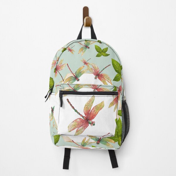Item preview, Dragonflies and Mint Leaves designed and sold by Taleahsdesigns.