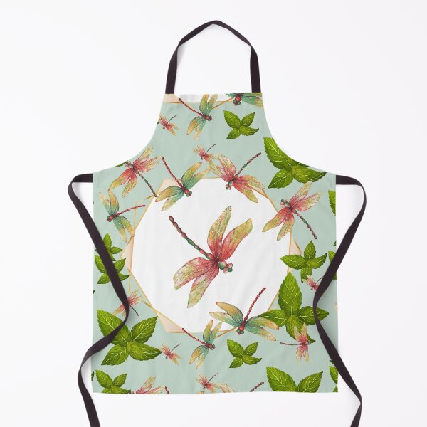 Item preview, Dragonflies and Mint Leaves designed and sold by Taleahsdesigns.