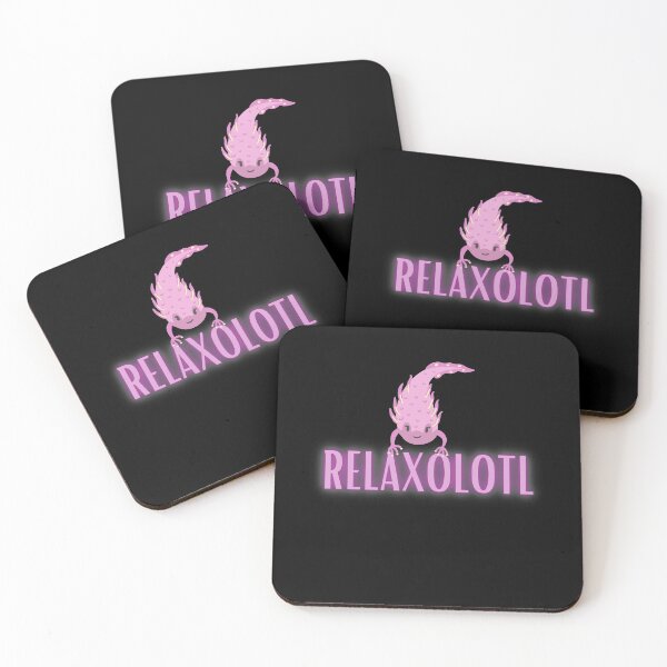 Item preview, RELAXOLOTL FUNNY COOL PINK designed and sold by Petartist.