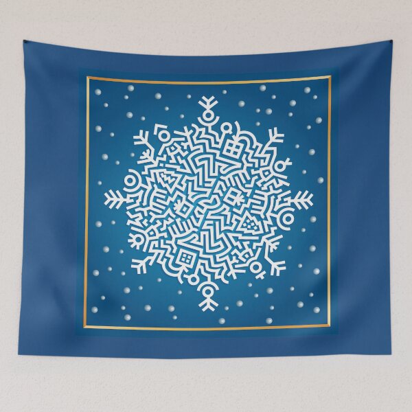 Item preview, Winter Wonderland Christmas Snowflakes  designed and sold by jeff-jones.