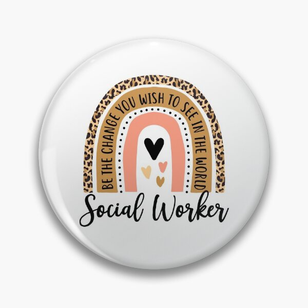 Item preview, Social Worker Leopard Rainbow Funny Work Love designed and sold by Best Designer.