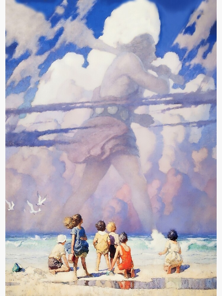 “The Giant” Fairy Art by NC Wyeth by PatricianneK