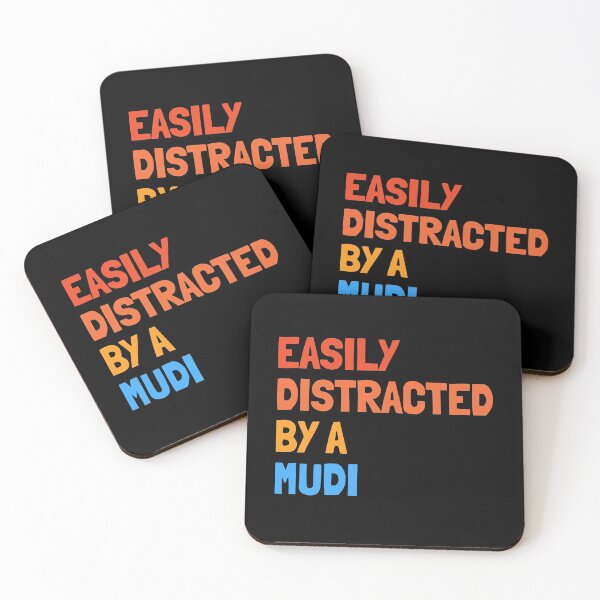 Item preview, Easily Distracted By A Mudi Funny Dog Gift  designed and sold by Guarddogdrive.