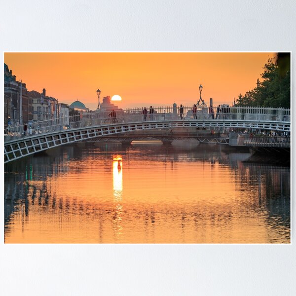 Item preview, The Ha'penny bridge, Dublin, Ireland designed and sold by RobKellyPhoto.