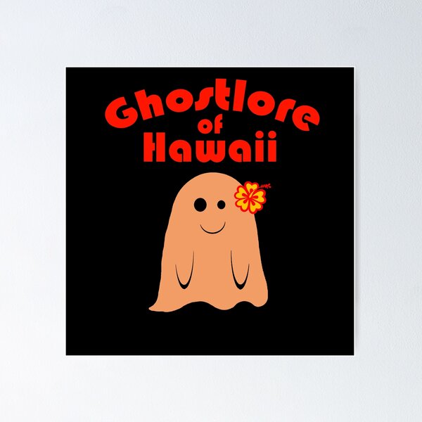 Item preview, Ghostlore of Hawaii:  Paranormal Paradise Tanned Ghost designed and sold by ghostlore-of-HI.