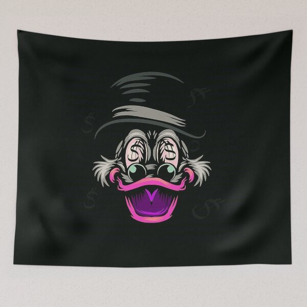 Item preview, New design Scrooge Mcduck pink designed and sold by beauty-art-HA.