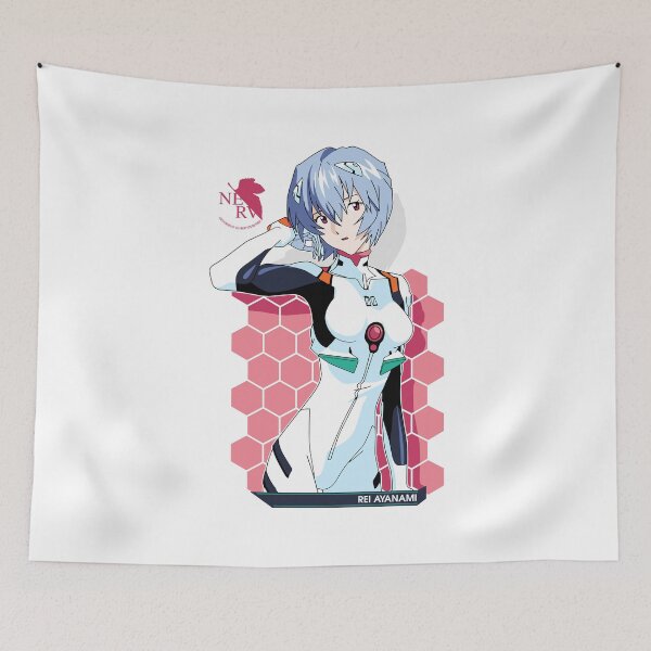 Item preview, rei ayanami hexagon designed and sold by cremadesign.