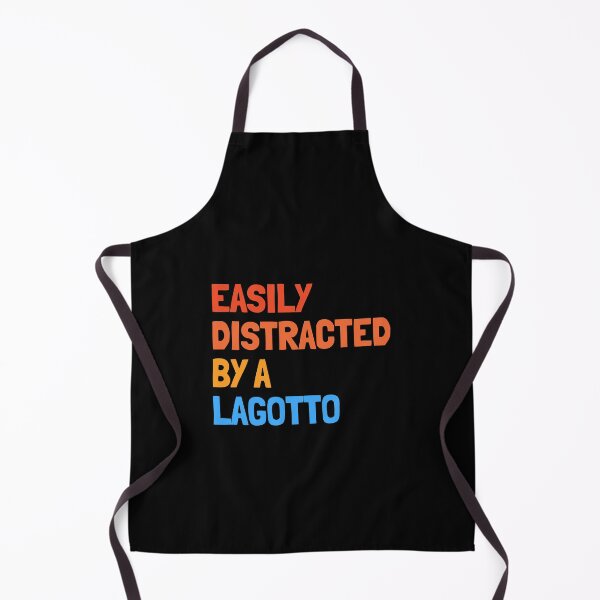 Item preview, Easily Distracted By A Lagotto Funny Dog Gift designed and sold by Guarddogdrive.