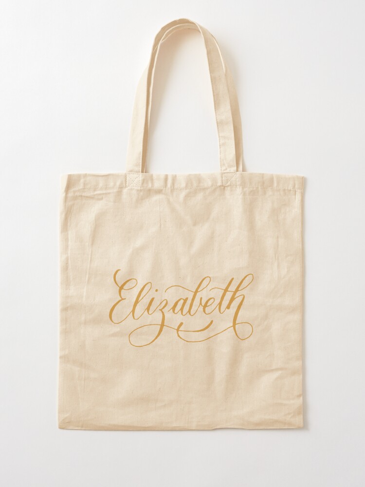 Layla - Modern Calligraphy Name Design Tote Bag for Sale by Chee Sim