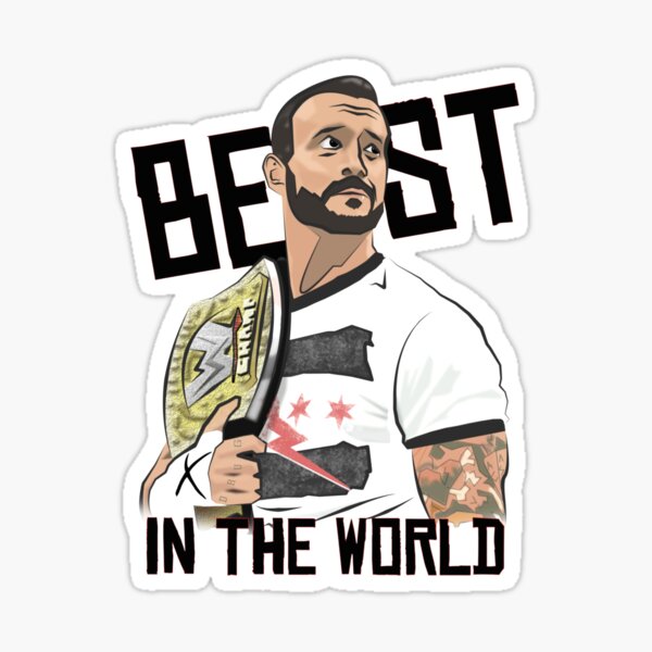 Item preview, CM Punk - Best In The World Graphic designed and sold by Drewsan511.