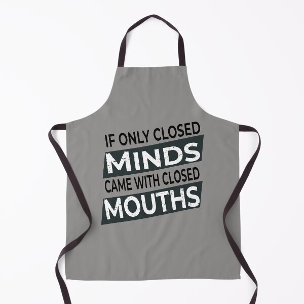 Item preview, If only closed minds came with closed mouths Vintage  designed and sold by HStudioPrints.