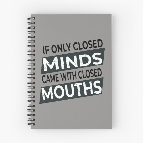 Item preview, If only closed minds came with closed mouths Vintage  designed and sold by HStudioPrints.