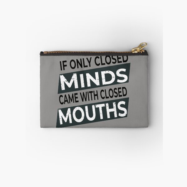 Item preview, If only closed minds came with closed mouths Vintage  designed and sold by HStudioPrints.