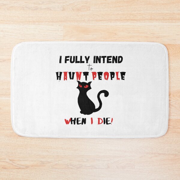 Item preview,  I fully intend to haunt people when i die - Funny designed and sold by CreativeMansion.