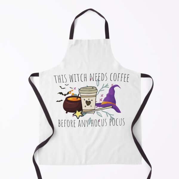 Item preview, This Witch Needs Coffee Before Any Hocus Pocus Halloween designed and sold by RanirO.
