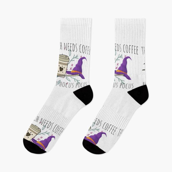 Item preview, This Witch Needs Coffee Before Any Hocus Pocus Halloween designed and sold by RanirO.