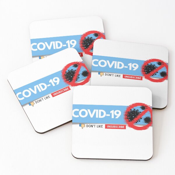 Item preview, Covid-10 Don't Like Unsubscribe designed and sold by abangart.