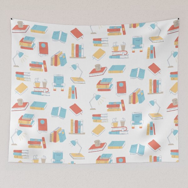 Item preview, Bookworm paradise designed and sold by Wildflowerinc.