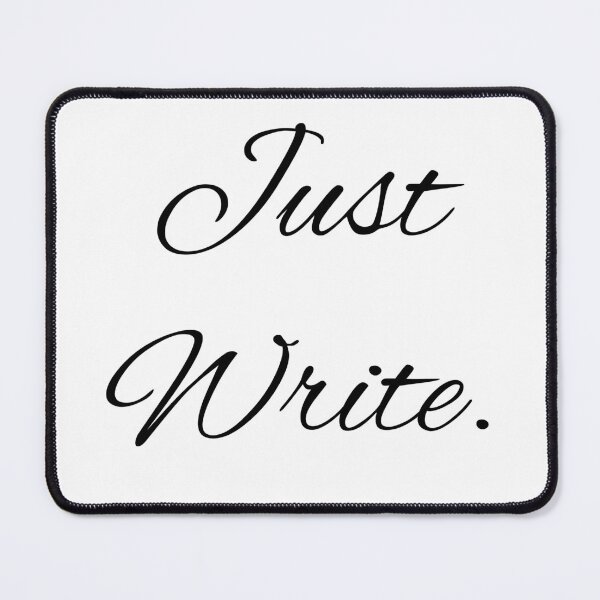 Item preview, Just Write. Vertical Black designed and sold by TeaRoseWriter.