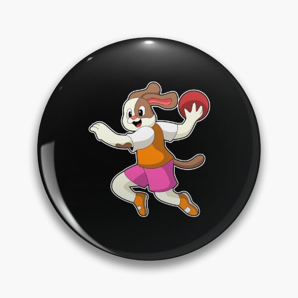 Artikelvorschau, Hund als Handballspieler mit Handball entworfen und verkauft von Snabdesign84.