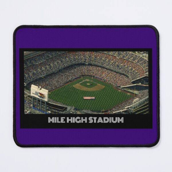 Item preview, Mile High Stadium- Rockies Purple designed and sold by DeadStadium.