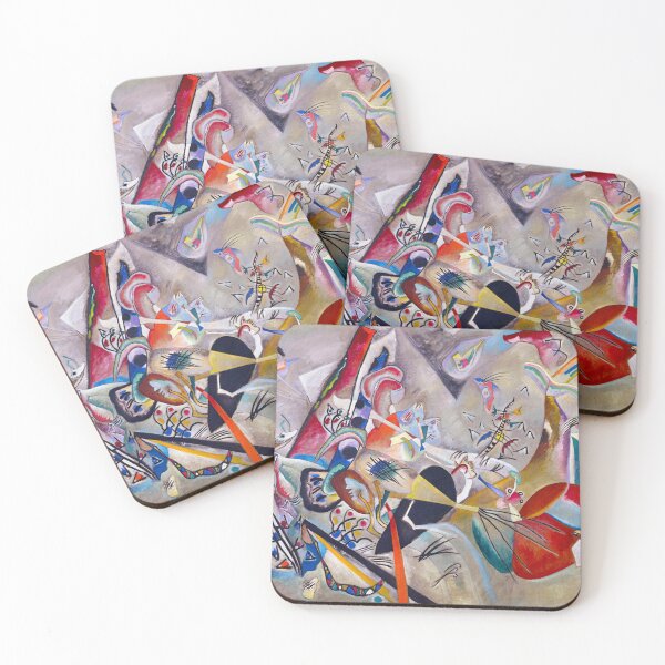 Item preview, KANDINSKY HD - In Grey 1919 designed and sold by Go Logo Designs.