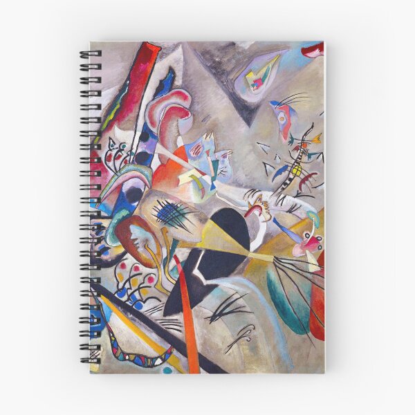 Item preview, KANDINSKY HD - In Grey 1919 designed and sold by Go Logo Designs.
