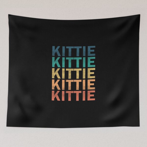 Item preview, Kittie Name T Shirt - Kittie Vintage Retro Kittie Name Gift Item Tee designed and sold by eroscamila.