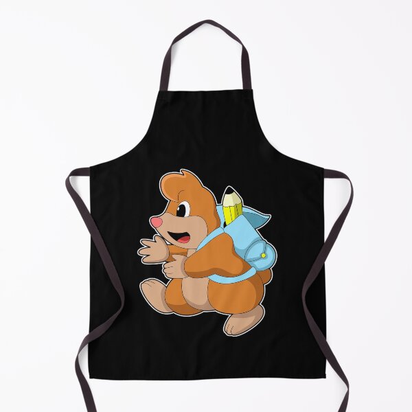 Item preview, Mole as Student with Backpack designed and sold by Snabdesign84.