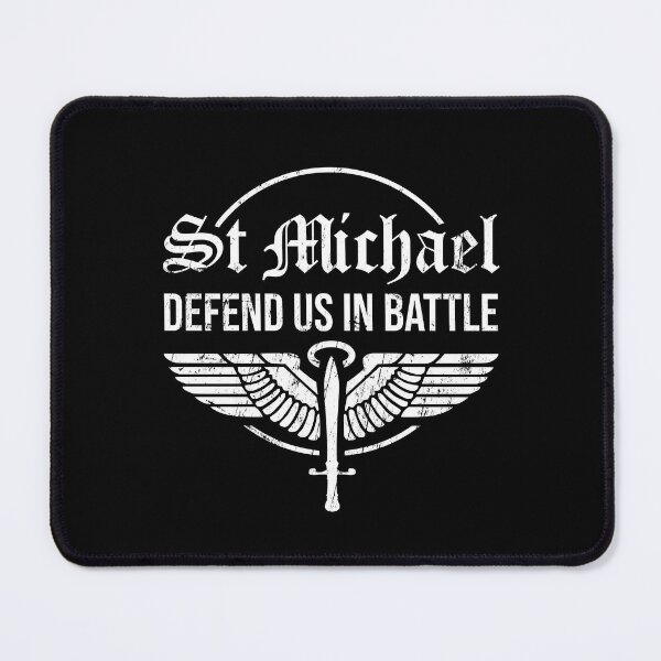 Artikelvorschau, Lustige katholische Geschenke - Erzengel Michael V4 | katholischer Geschenkeladen und Laden für Taufe, Konfirmation, Erstkommunion, Hochzeit, Ordination, Seminarist, Priester, Nonne, Ordensmann, Diakon entworfen und verkauft von St Joseph Art.