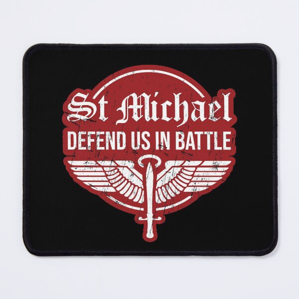 Artikelvorschau, Spaß katholische Geschenke - St. Michael Erzengel V3 | katholischer Geschenkeladen und Laden für Taufe, Konfirmation, Erstkommunion, Hochzeit, Ordination, Seminarist, Priester, Nonne, Ordensmann, Diakon entworfen und verkauft von St Joseph Art.
