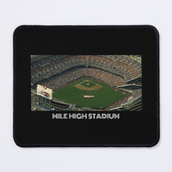 Item preview, Mile High Stadium- Rockies Black designed and sold by DeadStadium.