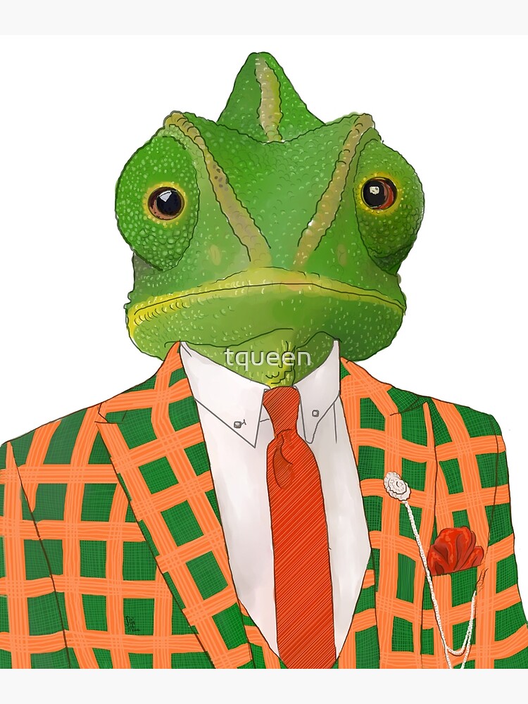 "Mister Chameleon" Poster for Sale by tqueen Redbubble